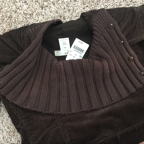 🍁 Deep brown corduroy jacket - Picture 7 of 7